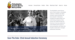 Desktop Screenshot of phillyjewishsports.org